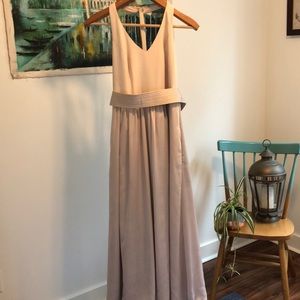 White by Vera Weng Gown in Vw Champagne